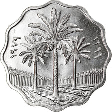 Monnaie, Iraq, 10 Fils, 1979, SPL, Stainless Steel, KM:126a