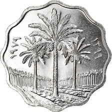 Moneta, Iraq, 10 Fils, 1979, SPL, Acciaio inossidabile, KM:126a