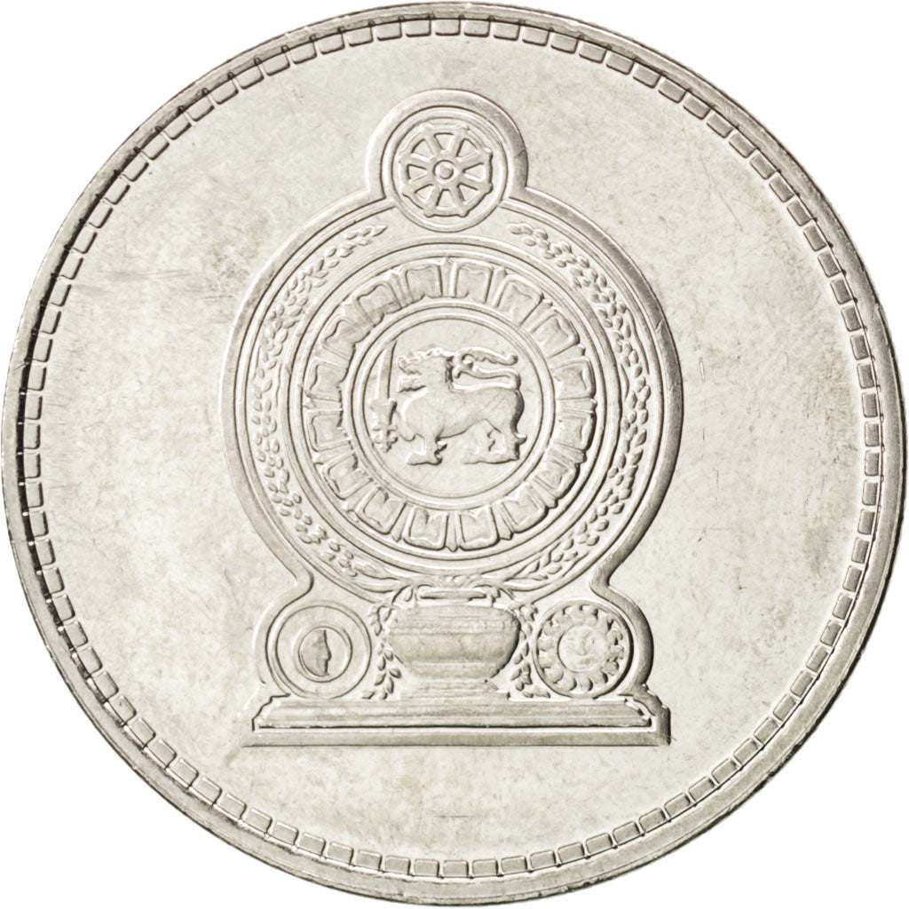 SRI LANKA, 2 Rupees, 2008, KM #147a, MS(63), Nickel Clad Steel, 28.5, 6.95