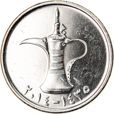 Moneta, Zjednoczone Emiraty Arabskie, Dirham, 2014, MS(60-62), Nickel