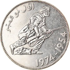 Moneta, Algeria, 5 Dinars, 1974, Paris, SPL, Nichel, KM:108