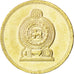 SRI LANKA, 5 Rupees, 2009, KM #148.2a, MS(63), Brass Plated Steel, 23.49, 7.72