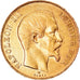 Moneta, Francja, Napoleon III, 50 Francs, 1857, Paris, AU(50-53), Złoto