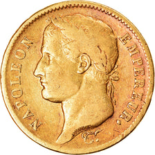 Moneta, Francja, Napoléon I, 40 Francs, 1811, Paris, VF(30-35), Złoto