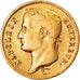 Moeda, França, Napoléon I, 40 Francs, 1811, Paris, VF(30-35), Dourado