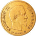 Moneda, Francia, Napoleon III, 10 Francs, 1857, Paris, BC+, Oro, KM:784.3