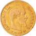 Munten, Frankrijk, Napoleon III, 10 Francs, 1858, Paris, FR, Goud, KM:784.3