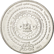 Moneda, Sri Lanka, 2 Rupees, 2012, SC, Níquel recubierto de acero, KM:147a