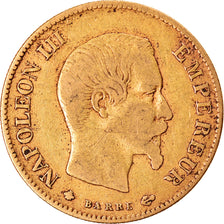 Coin, France, Napoleon III, 10 Francs, 1859, Strasbourg, VF(30-35), Gold