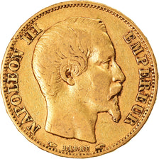 Monnaie, France, Napoleon III, 20 Francs, 1853, Paris, TB+, Or, Gadoury:1061