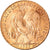 Moeda, França, Marianne, 20 Francs, 1907, MS(63), Dourado, KM:857