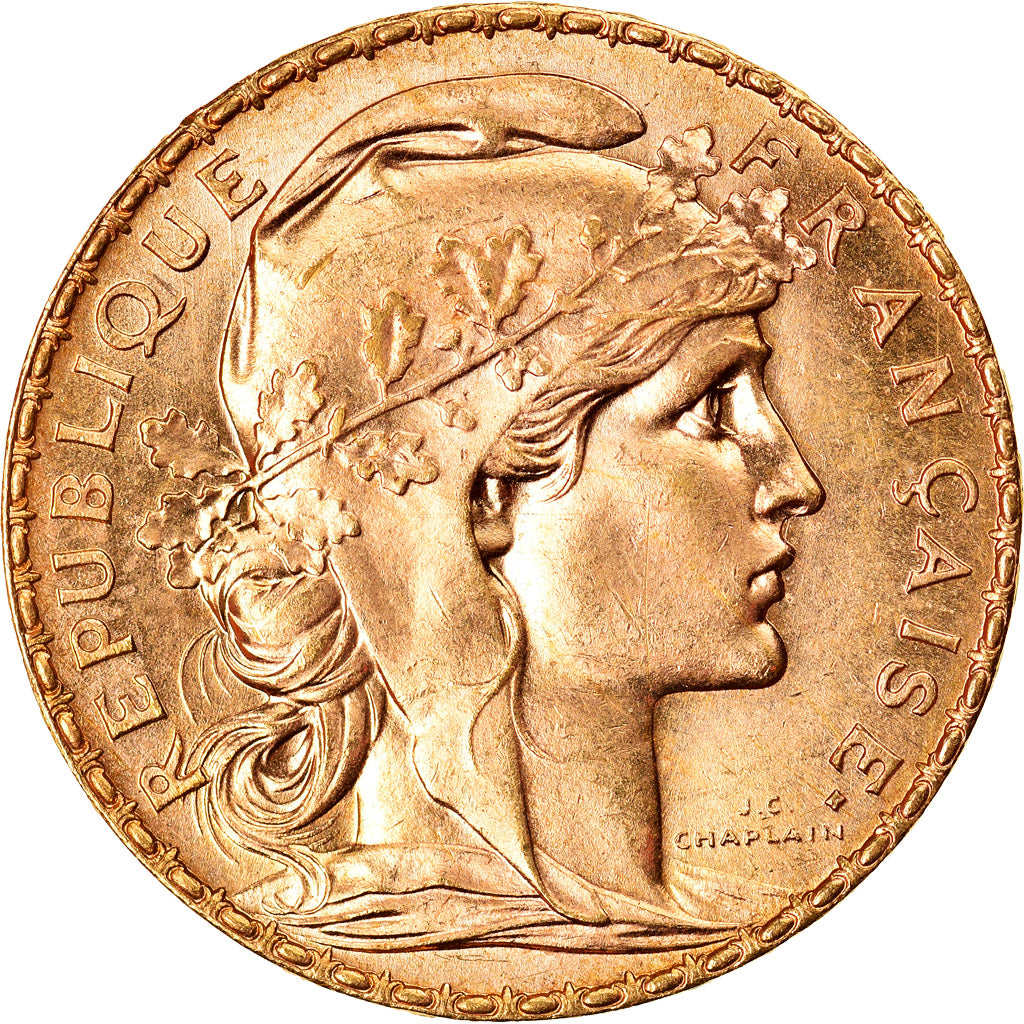 Monnaie, France, Marianne, 20 Francs, 1910, Paris, SPL, Or, Gadoury:1064a