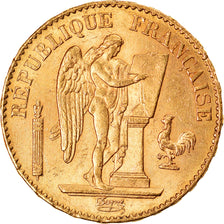 Monnaie, France, Génie, 20 Francs, 1877, Paris, SUP+, Or, Gadoury:1063, KM:825