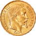 Moneda, Francia, Napoleon III, 20 Francs, 1869, Strasbourg, MBC+, Oro, KM:801.2