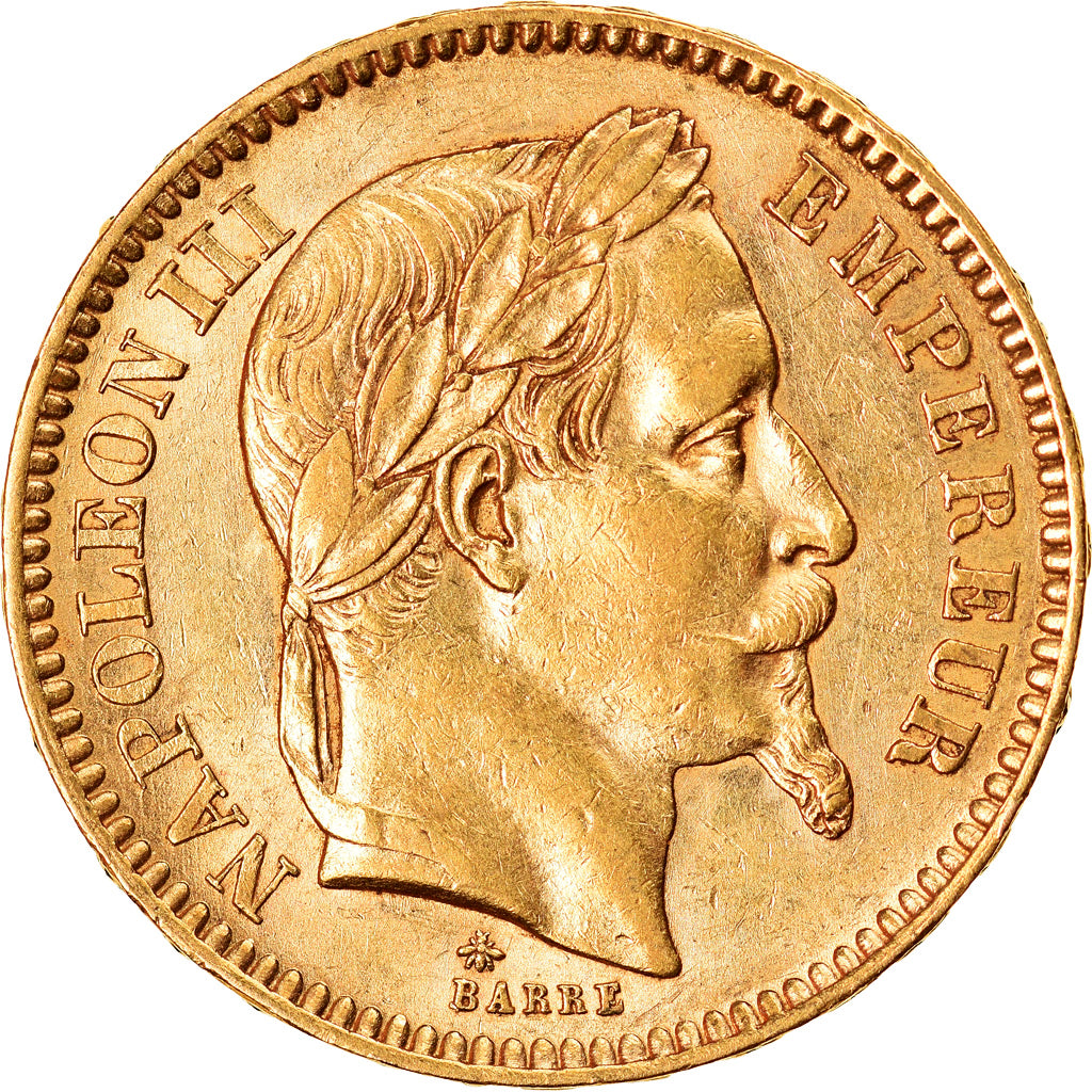 Monnaie, France, Napoleon III, 20 Francs, 1863, Paris, TTB, Or, Gadoury:1062