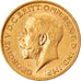 Moneta, Sudafrica, George V, Sovereign, 1928, Pretoria, BB+, Oro, KM:21