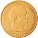 Moneda, Francia, Napoleon III, 10 Francs, 1857, Paris, BC+, Oro, KM:784.3