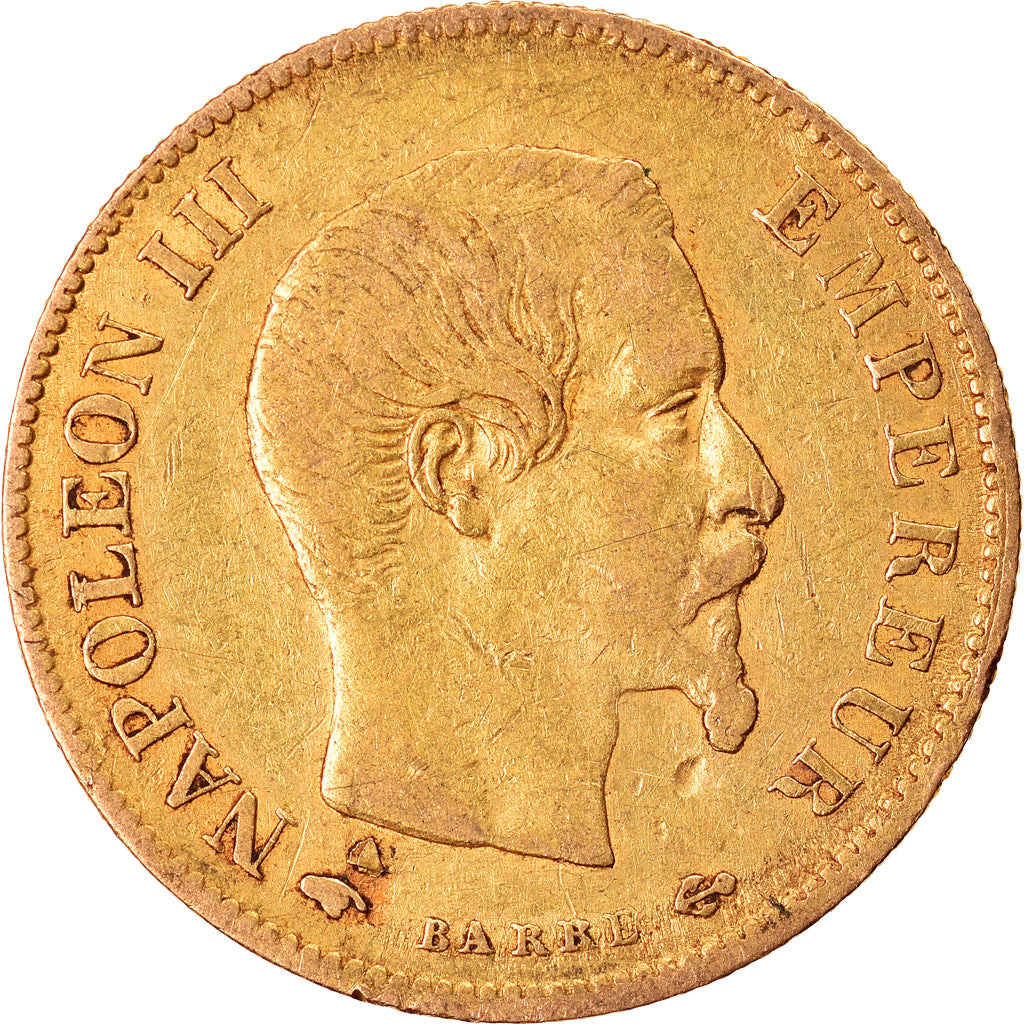 Monnaie, France, Napoleon III, 10 Francs, 1860, Paris, TB+, Or, Gadoury:1014