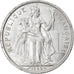 Münze, French Polynesia, 5 Francs, 1965, SS+, Aluminium, KM:4