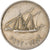 Monnaie, Kuwait, Jabir Ibn Ahmad, 50 Fils, AH 1382/1962, TTB, Copper-nickel