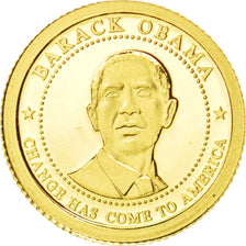 Liberia, 5 Dollars, 2009, KM #New, MS(65-70), Gold, 0.50