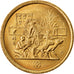 Moneta, Egipt, 5 Milliemes, 1977/AH1397, MS(60-62), Mosiądz, KM:462