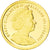 Moneta, Isole Falkland, 1/64 Crown, 2011, FDC, Oro, KM:New