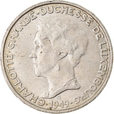 Monnaie, Luxembourg, Charlotte, 5 Francs, 1949, TTB+, Copper-nickel, KM:50