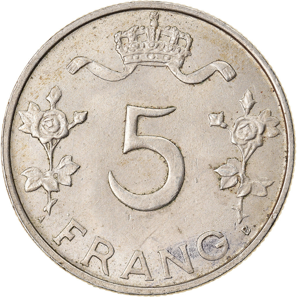 Monnaie, Luxembourg, Charlotte, 5 Francs, 1949, TTB+, Copper-nickel, KM:50