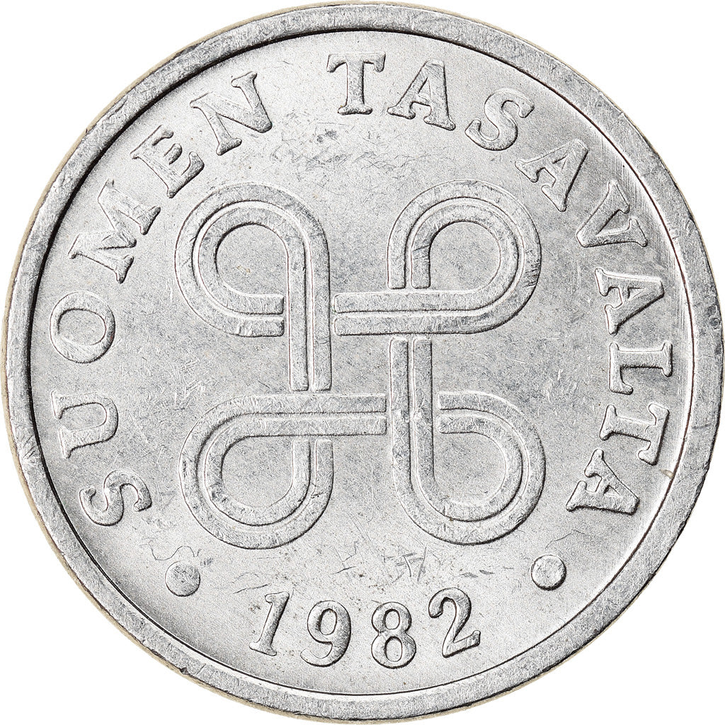 Moneta, Finlandia, 5 Pennia, 1982, SPL-, Alluminio, KM:45a