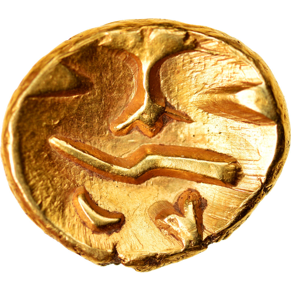 Moneda, Morini, 1/4 Stater, Ist century BC, EBC, Oro, Delestrée:249