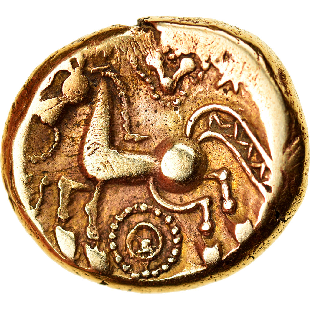 Münze, Remi, Stater, Ist century BC, SS, Gold, Delestrée:173-4