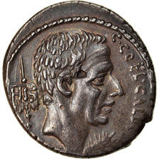 Moneta, Coelia, Denarius, 51 BC, Rome, SPL-, Argento, Crawford:437/2