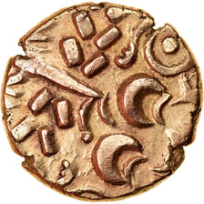 Moneta, Corieltauvi, Stater, Ist century BC, AU(55-58), Złoto, Spink:390