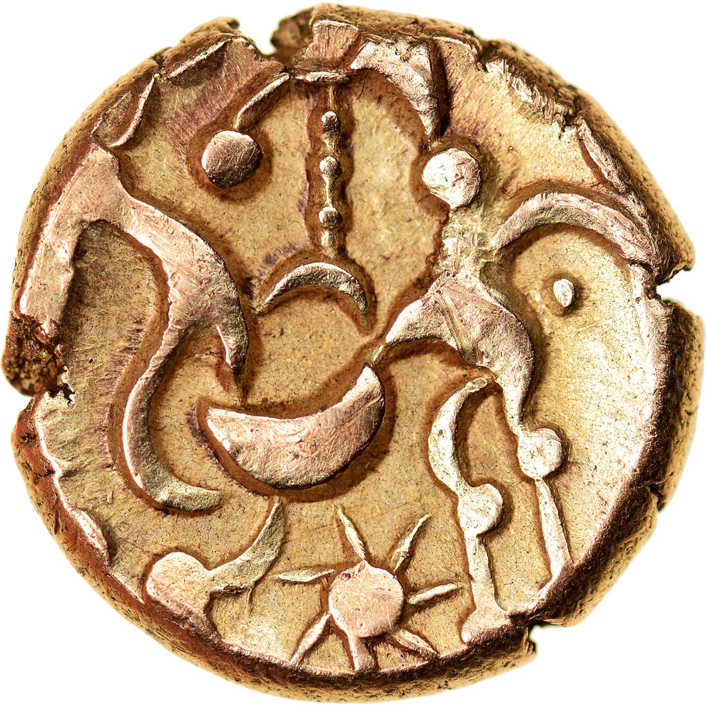 Monnaie, Corieltavi, Statère, Ier siècle AV JC, SUP, Or, Spink:390