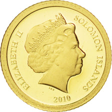 SOLOMON ISLANDS, 5 Dollars, 2010, CIT, KM #119, MS(65-70), Gold, 11, 0.50