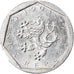 Coin, Czech Republic, 20 Haleru, 1993, AU(55-58), Aluminum, KM:2.1