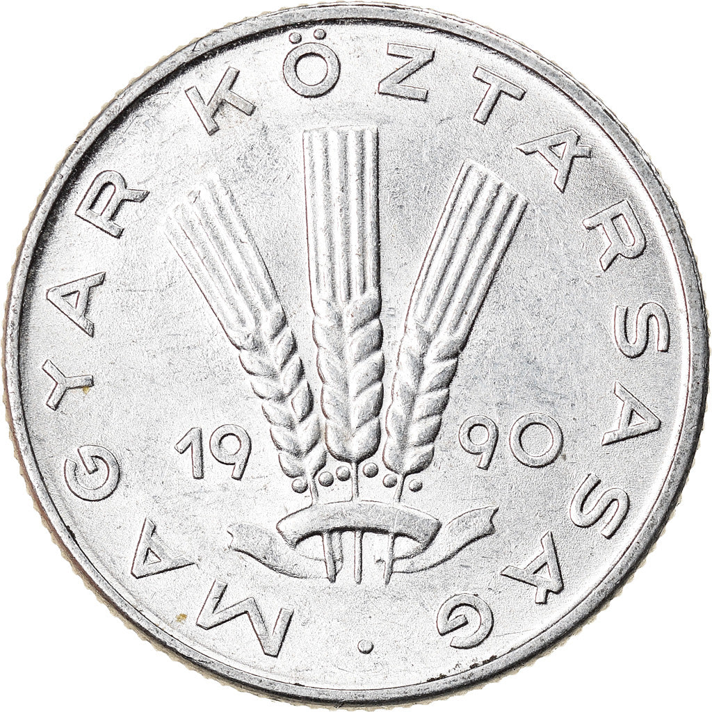 Monnaie, Hongrie, 20 Fillér, 1990, Budapest, SUP, Aluminium, KM:676