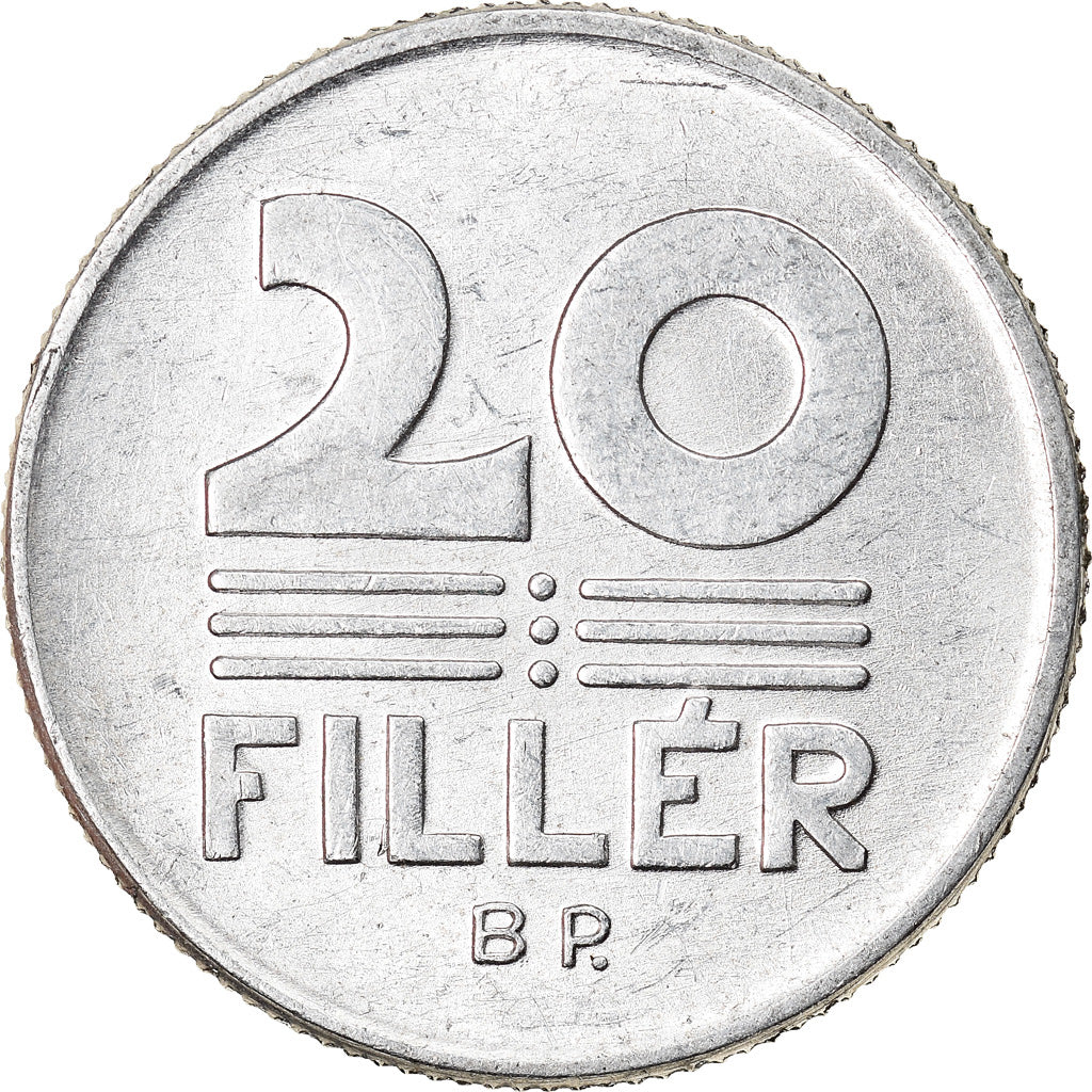 Monnaie, Hongrie, 20 Fillér, 1990, Budapest, SUP, Aluminium, KM:676