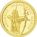 MONGOLIA, 500 Tugrik, 2008, CIT, KM #279, MS(65-70), Gold, 11, 0.50