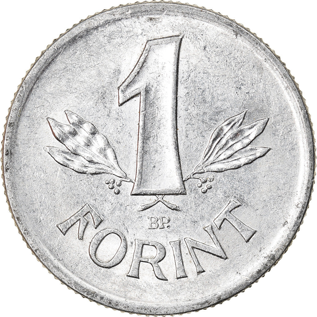 Coin, Hungary, Forint, 1989, MS(60-62), Aluminum, KM:575
