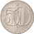Monnaie, Tchécoslovaquie, 50 Haleru, 1984, TTB, Copper-nickel, KM:89