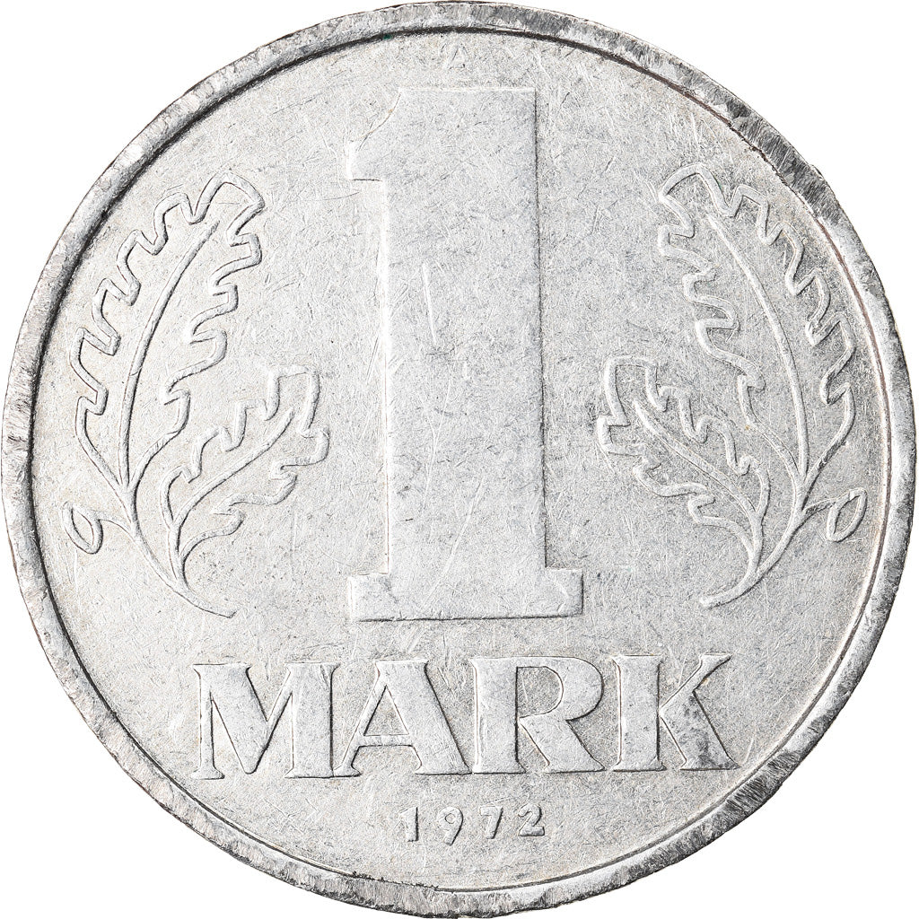 Moneta, REPUBBLICA DEMOCRATICA TEDESCA, Mark, 1972, Berlin, BB, Alluminio