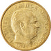 Münze, Monaco, Rainier III, 10 Centimes, 1986, SS+, Aluminum-Bronze, KM:142