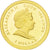 Munten, Cookeilanden, Elizabeth II, Dollar, 2009, FDC, Goud, KM:706
