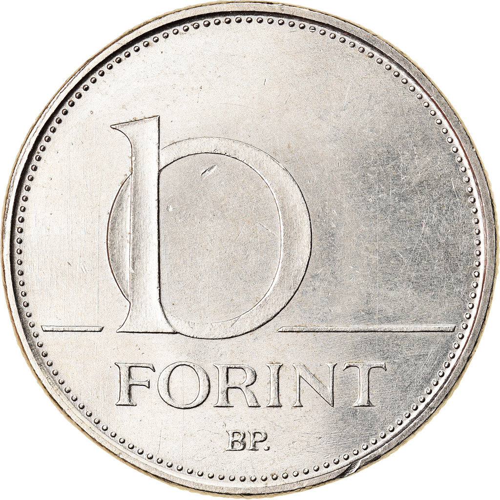 Monnaie, Hongrie, 10 Forint, 1993, SUP, Copper-nickel, KM:695