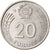 Coin, Hungary, 20 Forint, 1989, AU(55-58), Copper-nickel, KM:630
