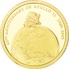 Monnaie, Îles Cook, Elizabeth II, 10 Dollars, 2009, FDC, Or, KM:1332