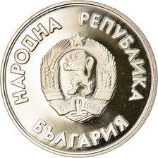 Moeda, Bulgária, Lev, 1987, Sofia, Proof, MS(63), Cobre-níquel, KM:175