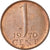 Moneda, Países Bajos, Juliana, Cent, 1970, EBC, Bronce, KM:180